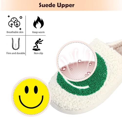 Soft Cozy Smile Slippers for Adults
