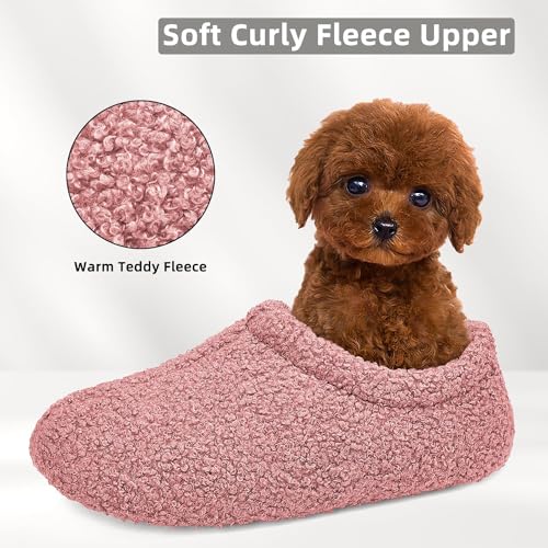 Women's Comfortable Fuzzy Memory Foam Slippers