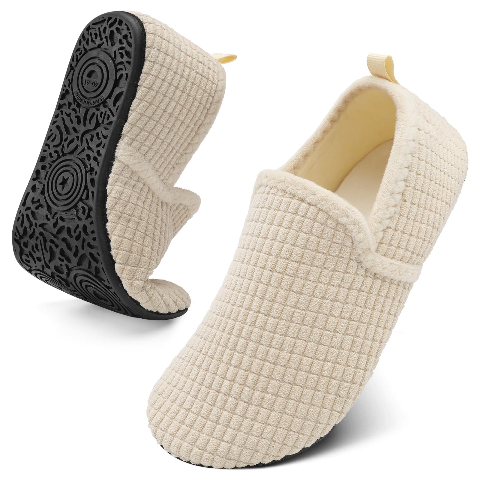 Soft Furry Slippers for Any Occasion - Perfect Indoors & Travel